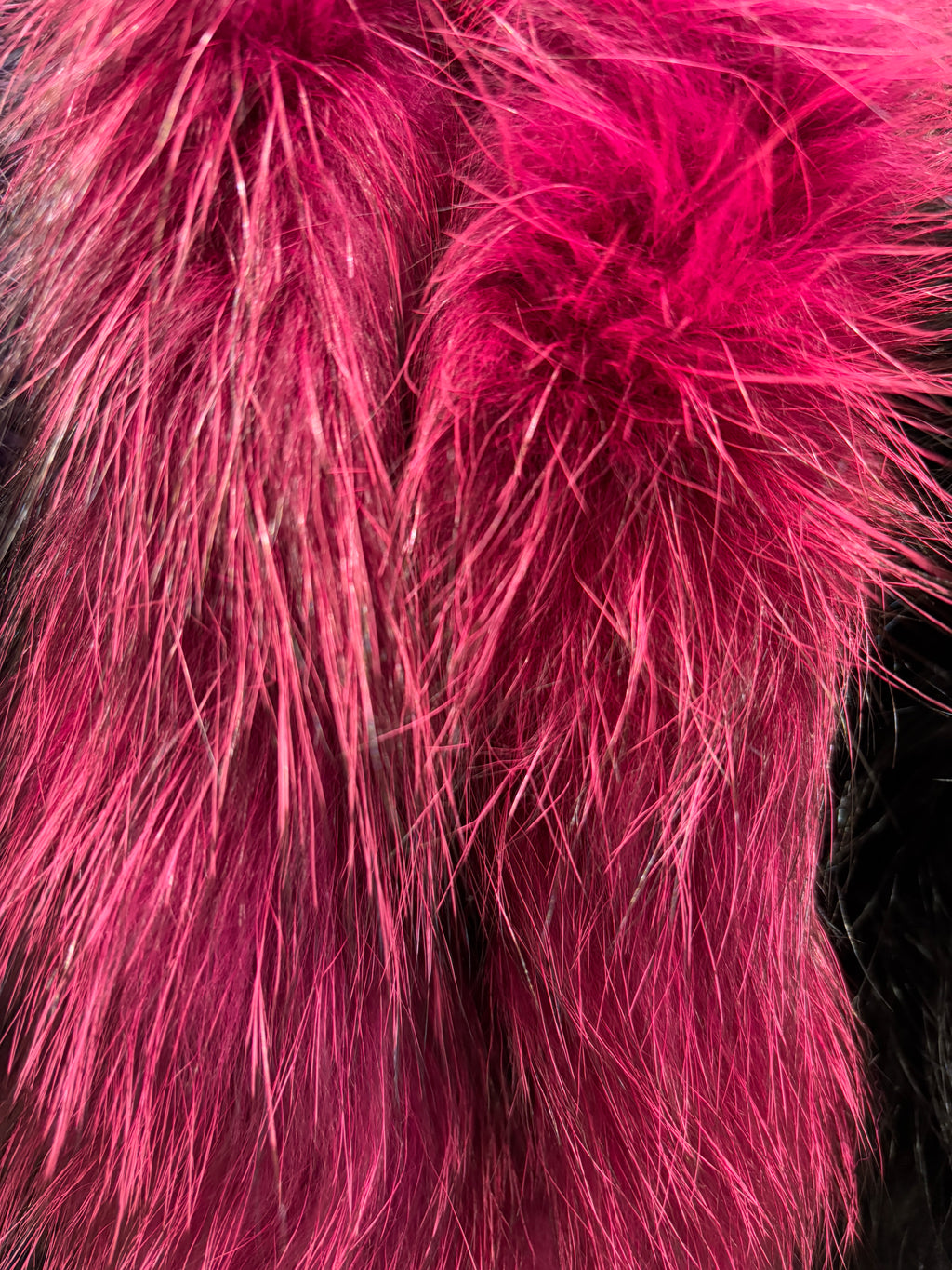 Cuello de pelo natural