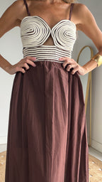 Vestido Boho Cuerdas