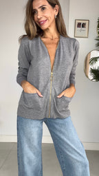 Chaquetita de Punto Chic Metal