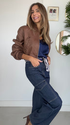 Pantalón Cargo Vaquero