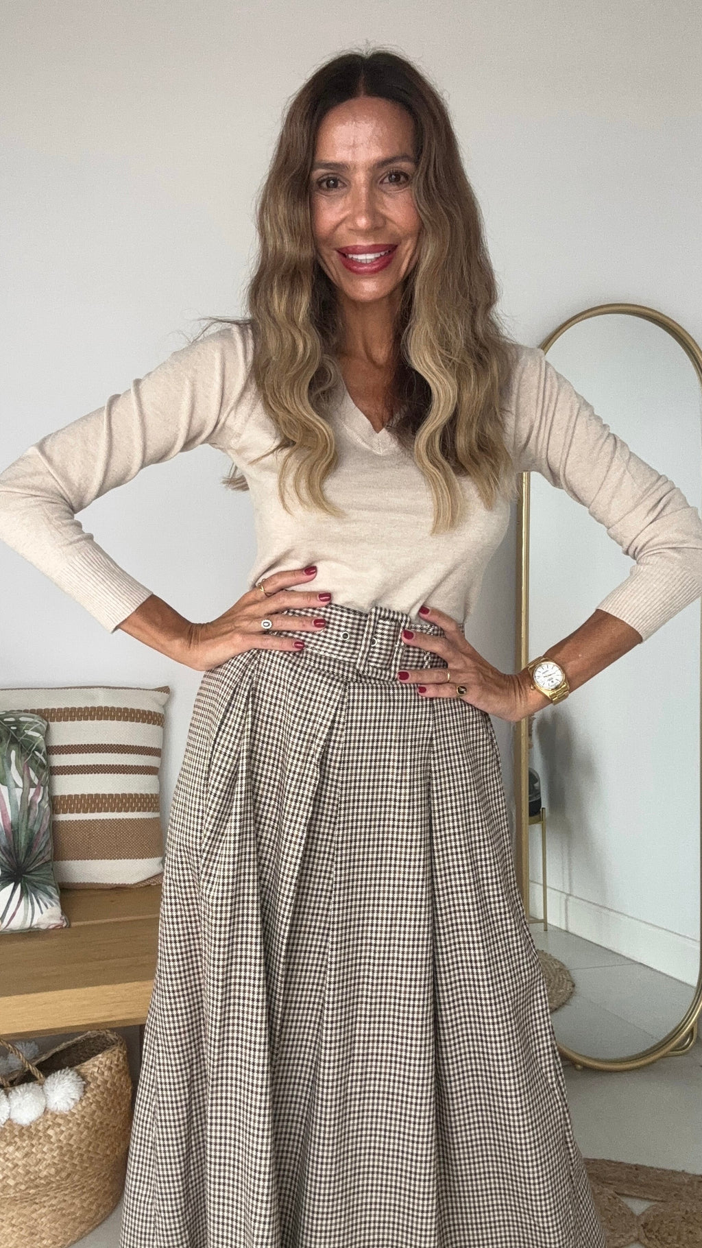 Jersey Básico Cuello Pico