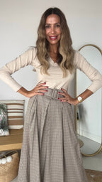 Jersey Básico Cuello Pico