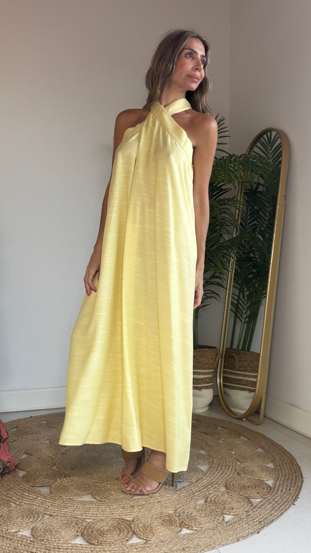 Vestido Cuello Halter