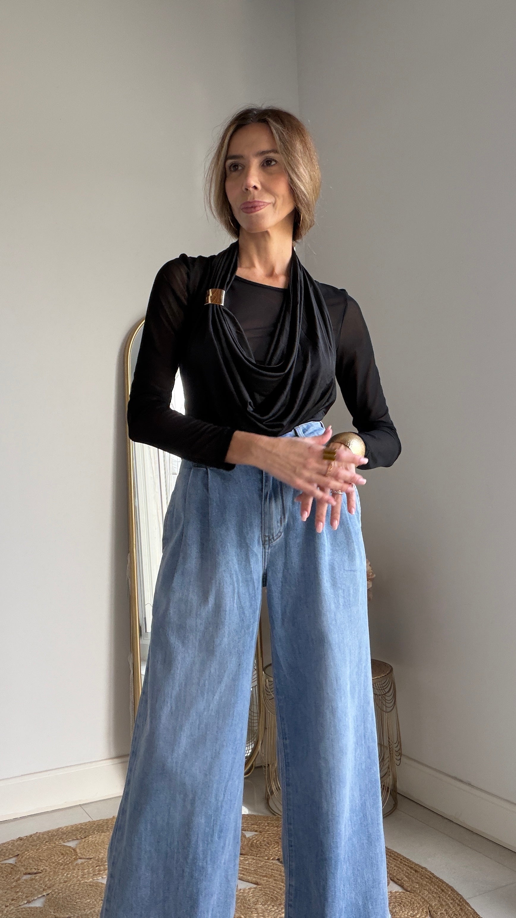 Camiseta transparente