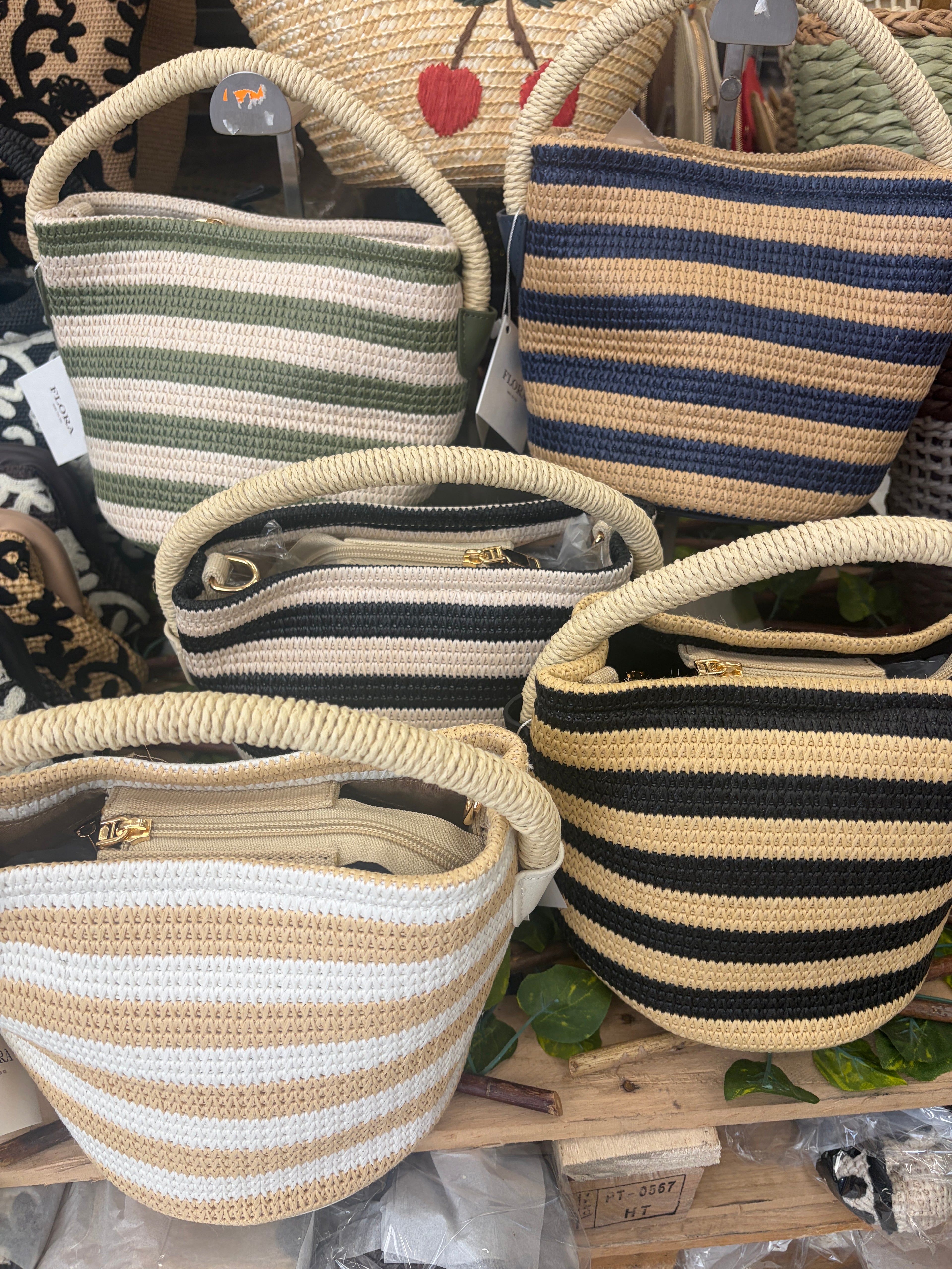 Bolso rayas