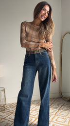 Camiseta intimi cuadros