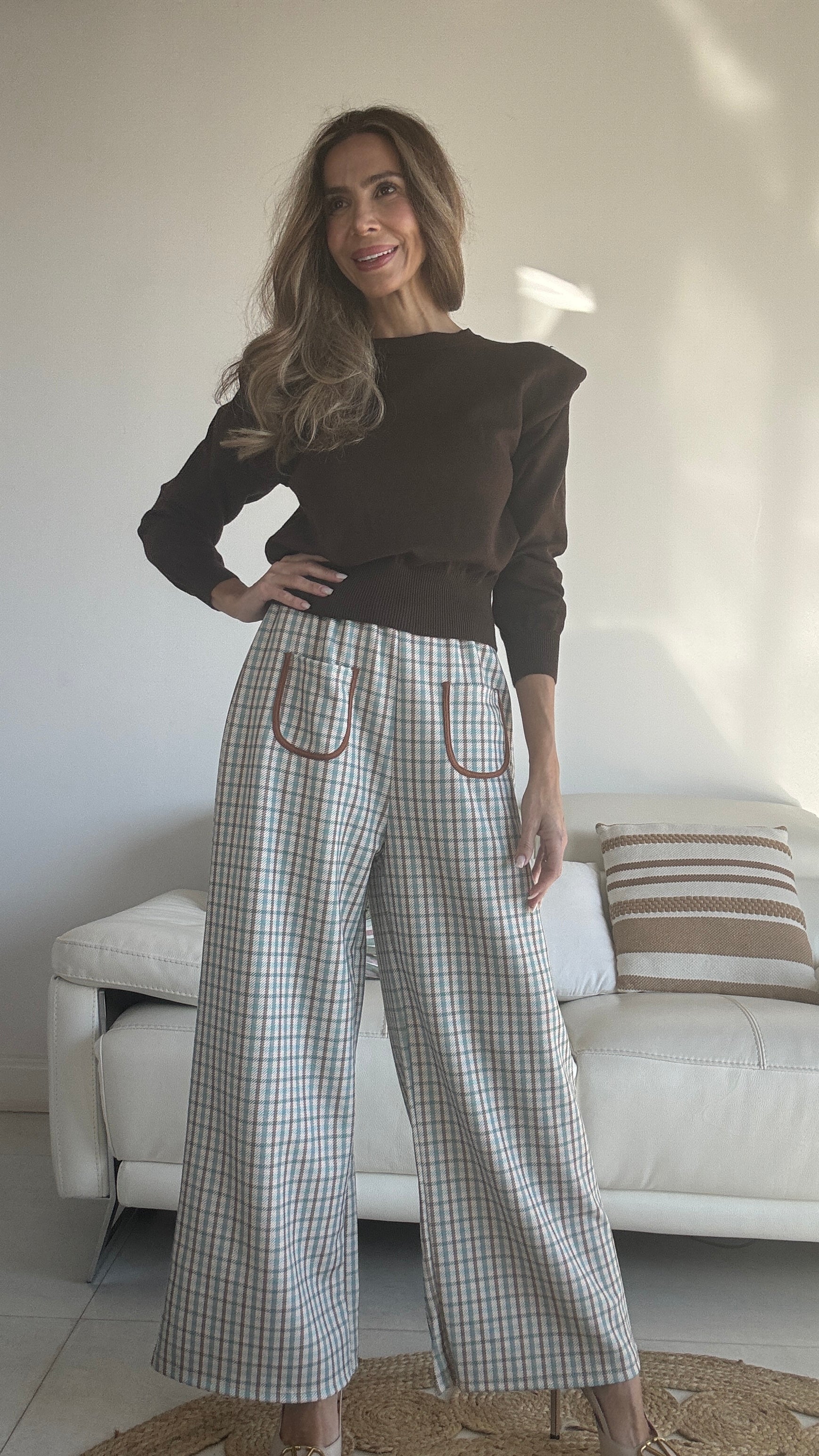 Pantalón cuadros Rodeo