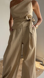 Conjunto Lino asimétrico