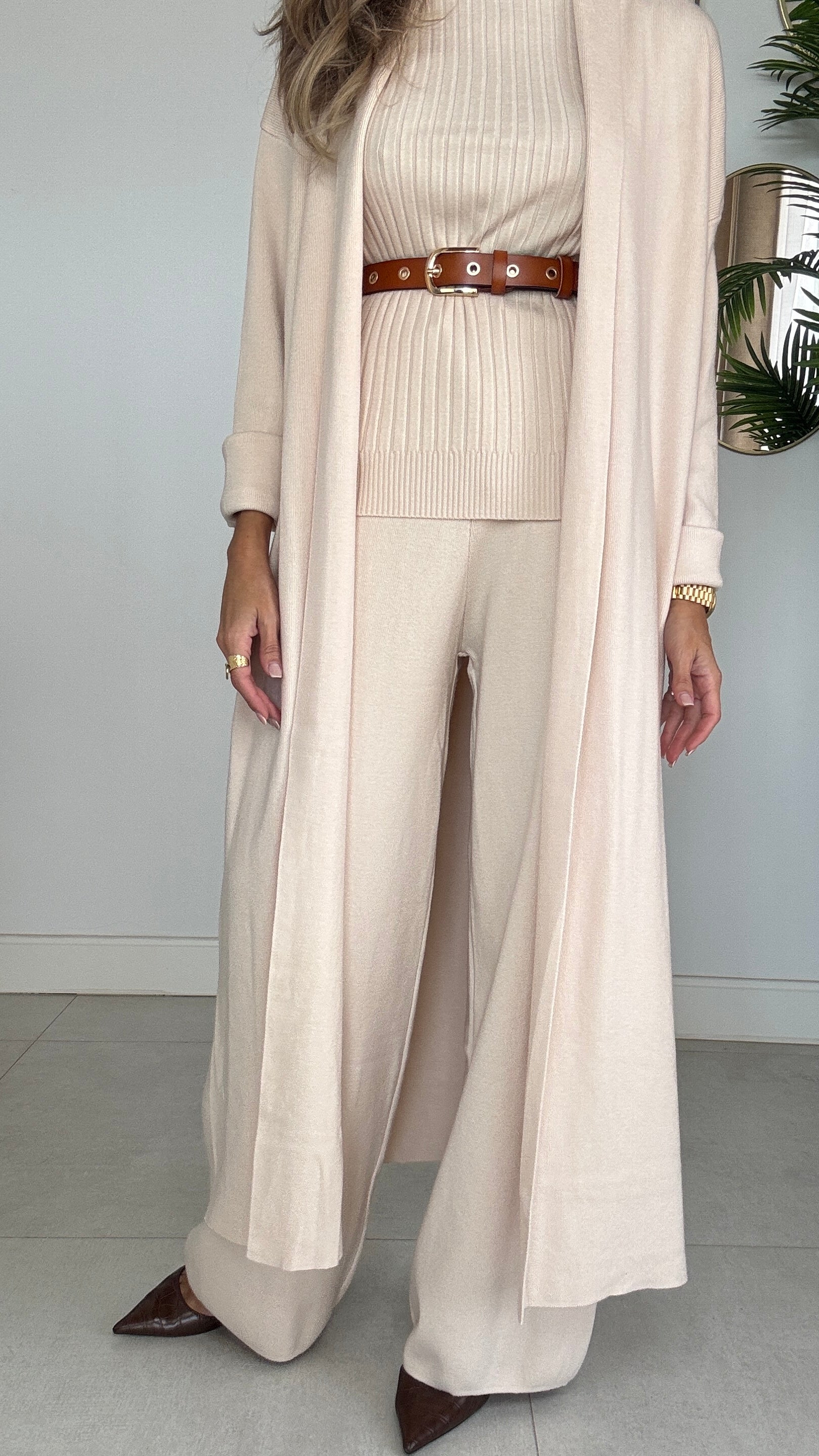 Set tres piezas punto