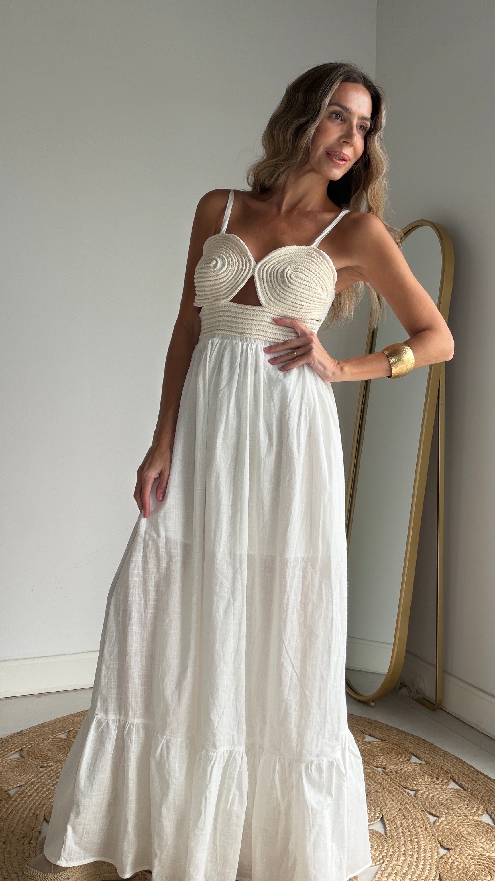 Vestido Boho Cuerdas