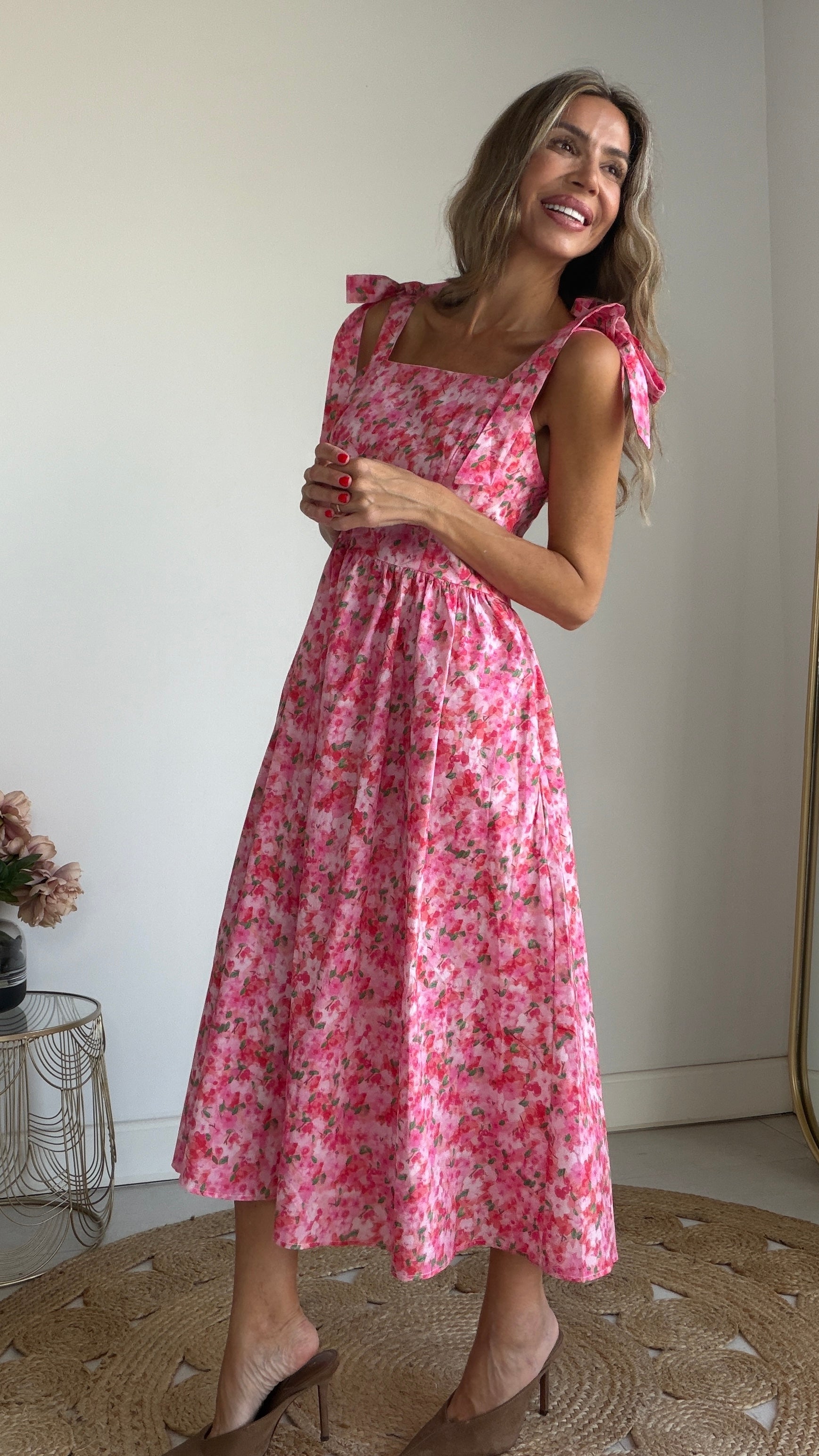 Vestido Bloom rosa