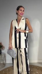 Set lino rayas