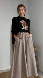 Falda vichy