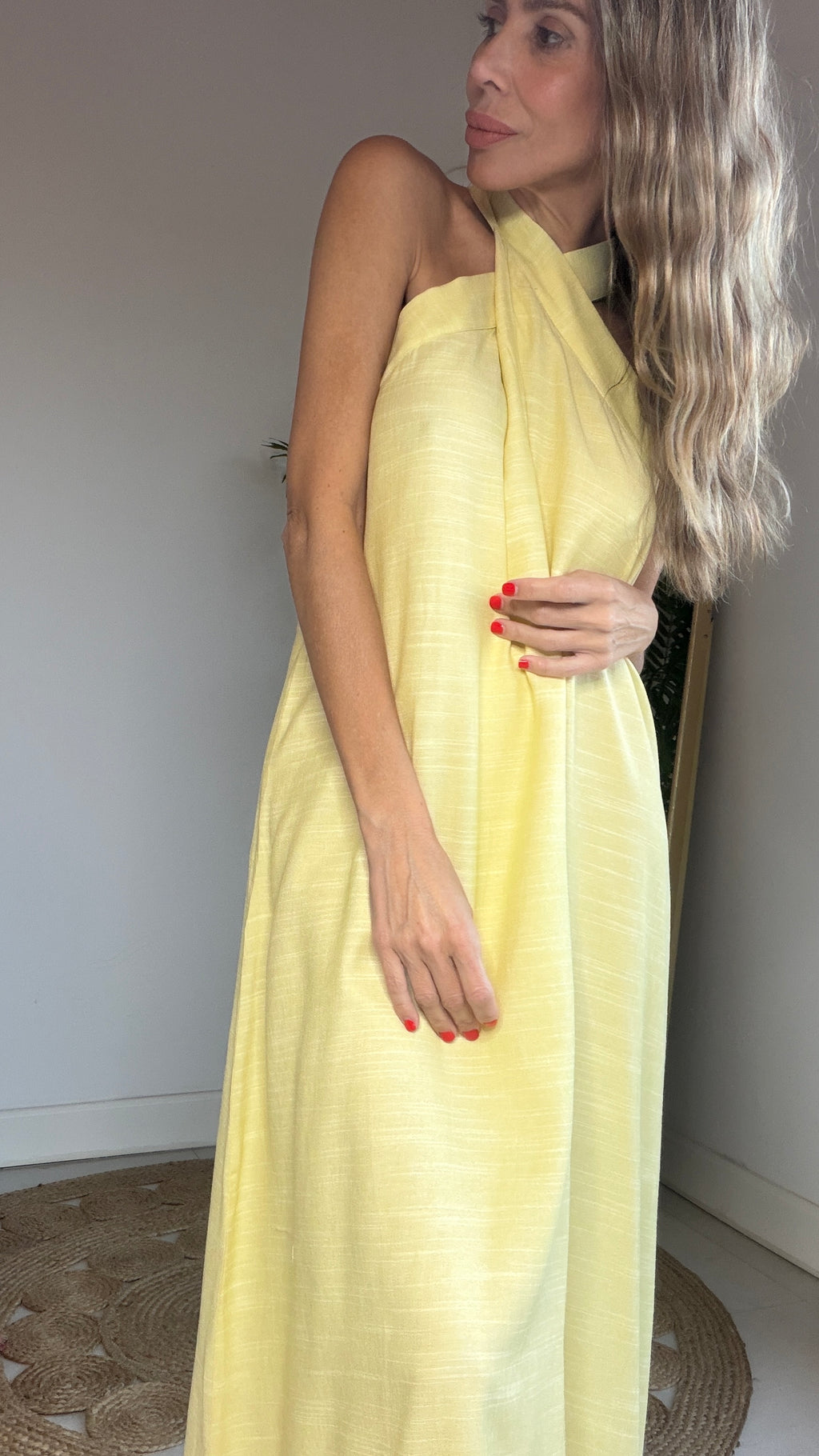 Vestido Cuello Halter