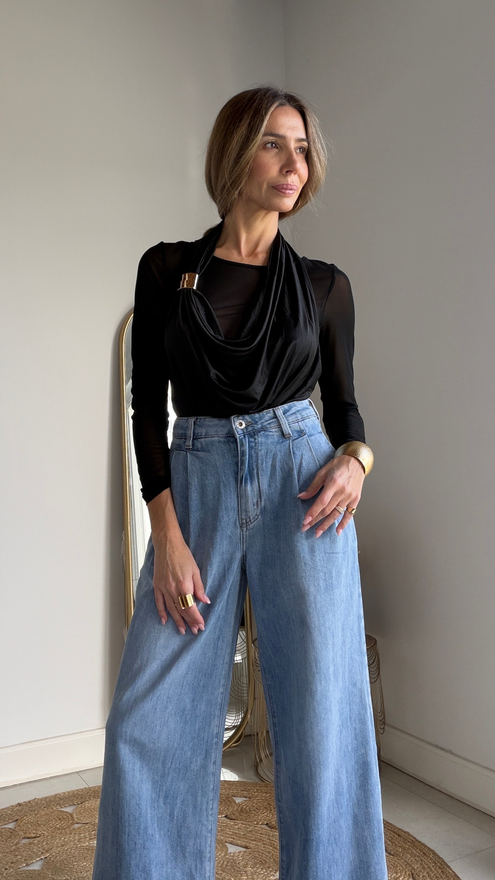 Camiseta transparente