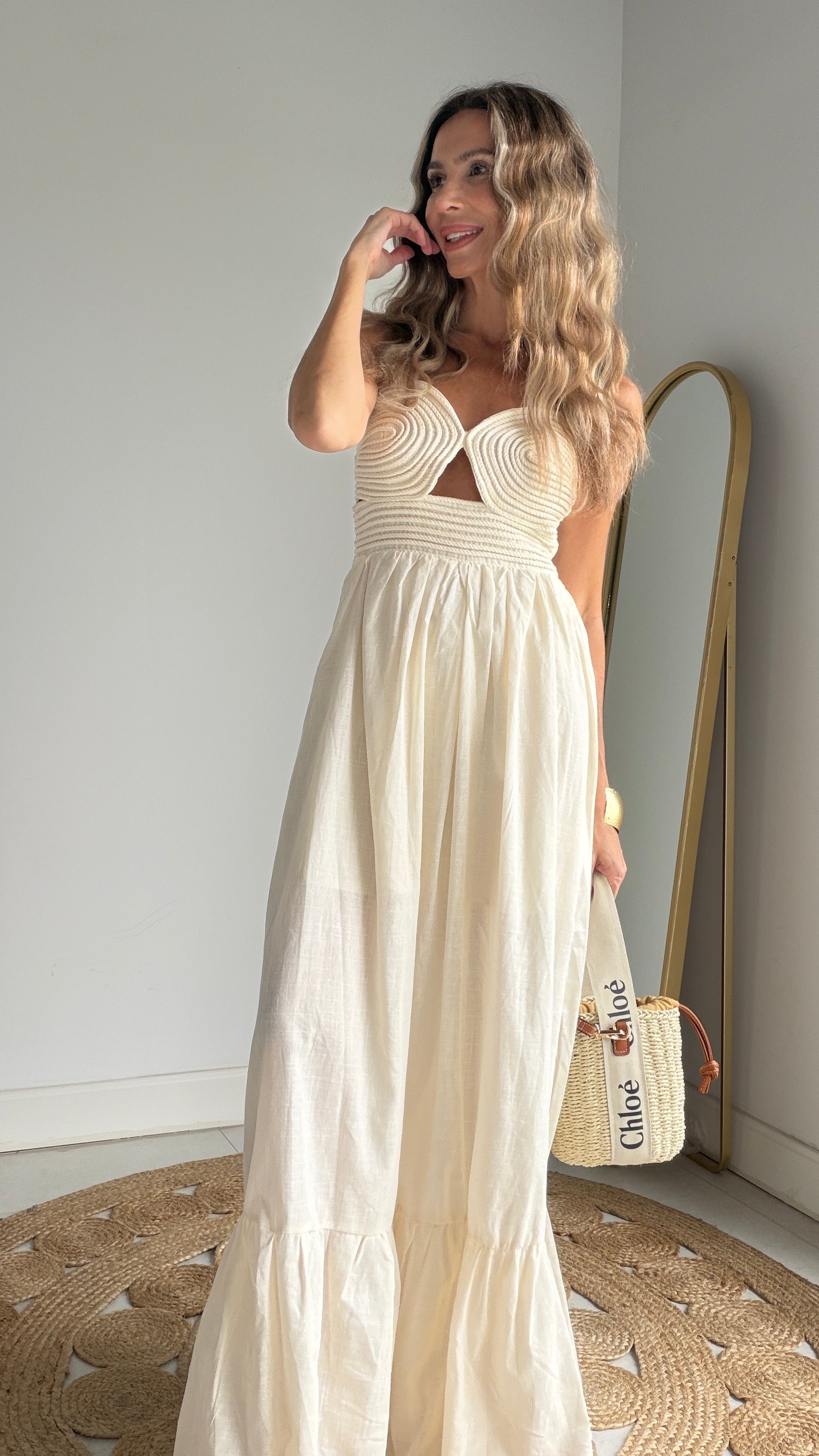 Vestido Boho Cuerdas