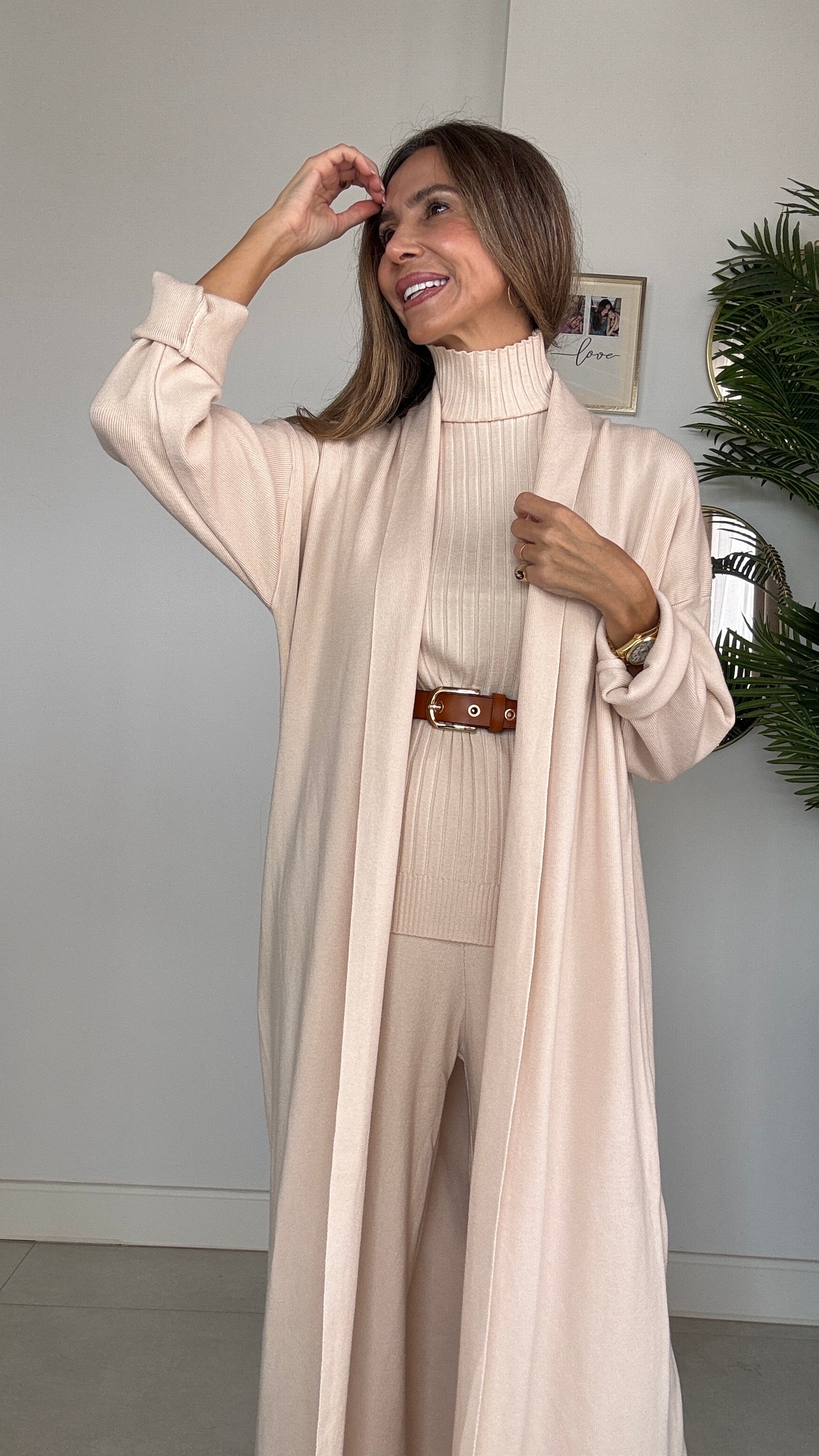 Set tres piezas punto