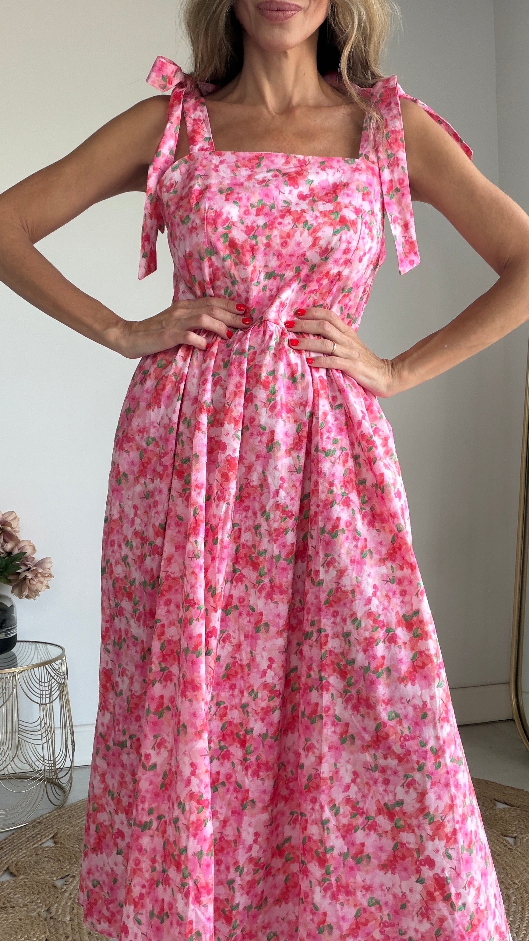 Vestido Bloom rosa