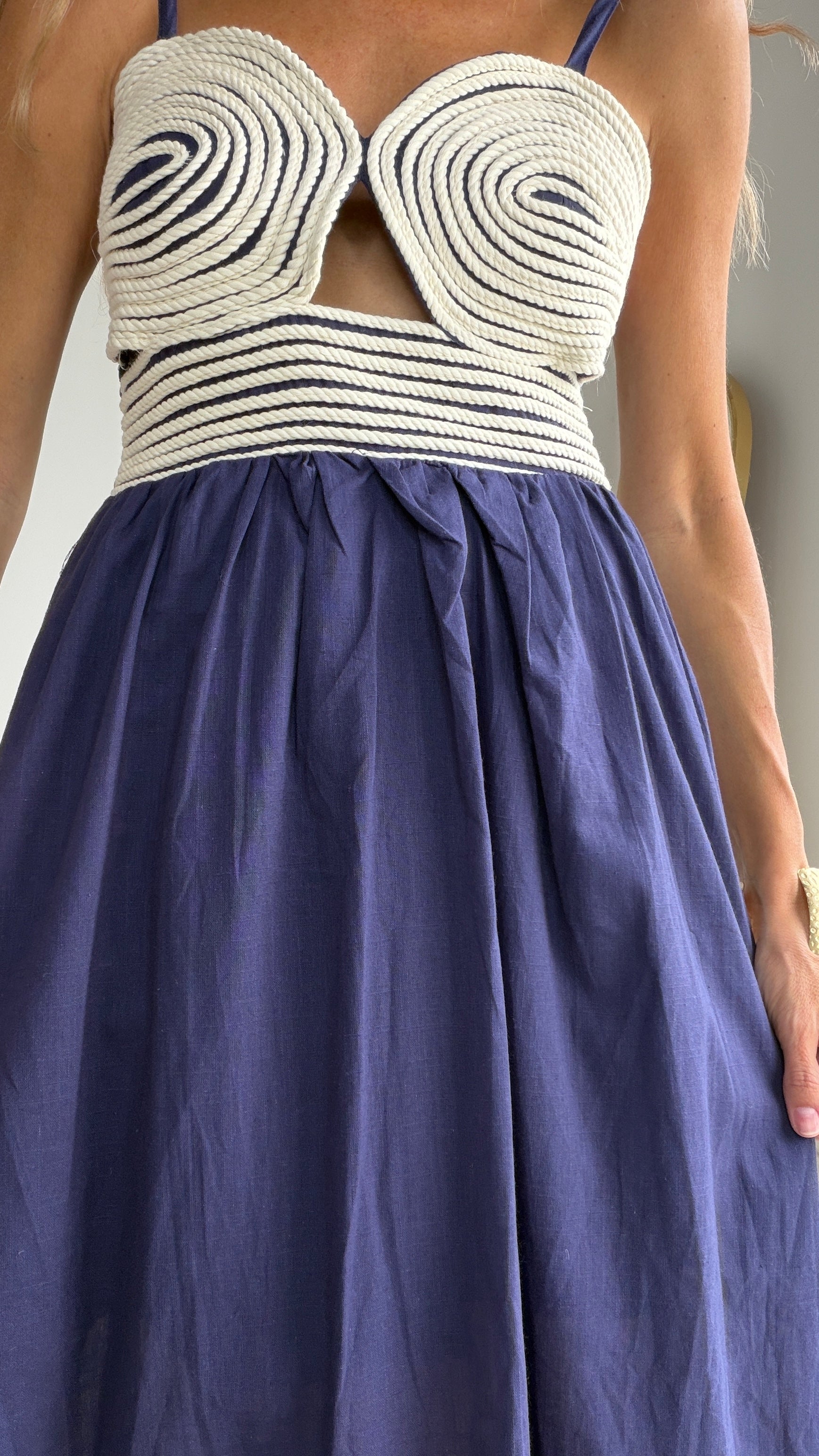 Vestido Boho Cuerdas
