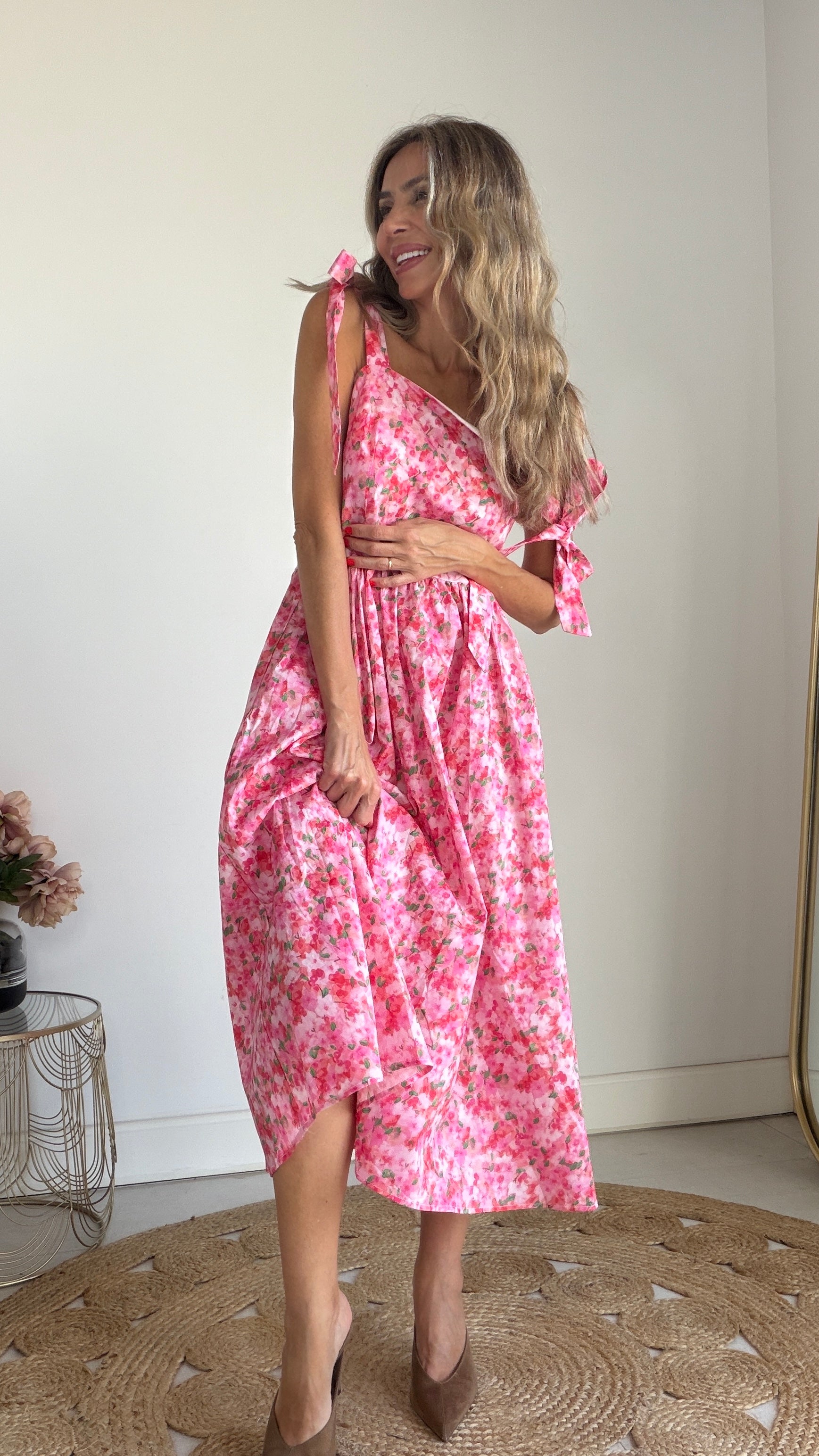 Vestido Bloom rosa