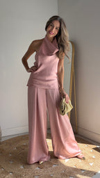 Pantalón sastre seda