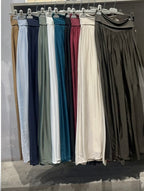 Pantalón palazzo seda