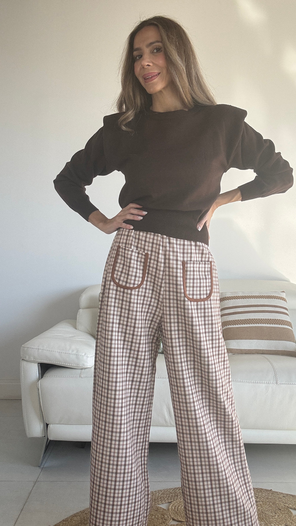 Pantalón cuadros Rodeo