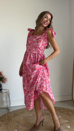 Vestido Bloom rosa