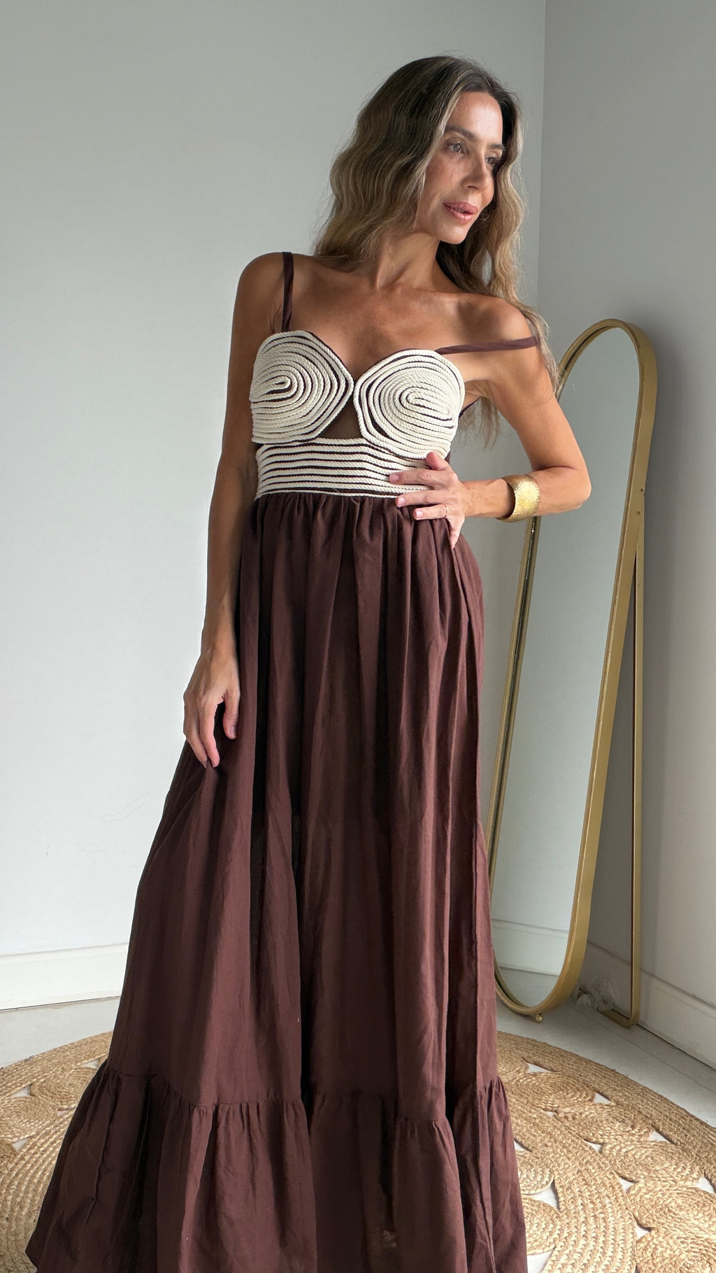 Vestido Boho Cuerdas