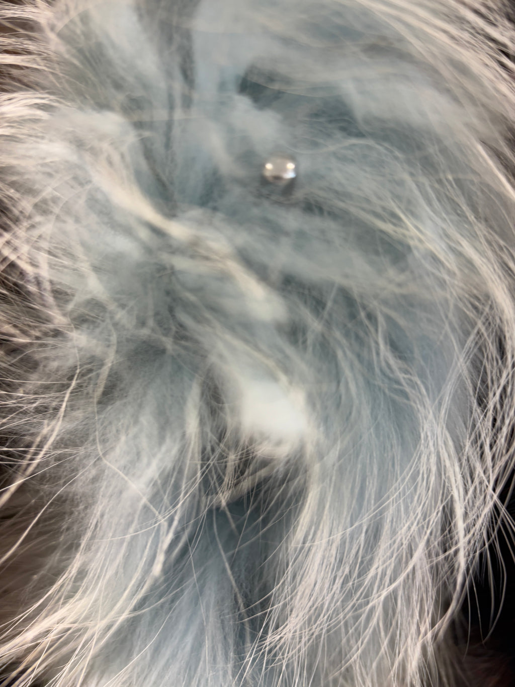 Cuello de pelo natural