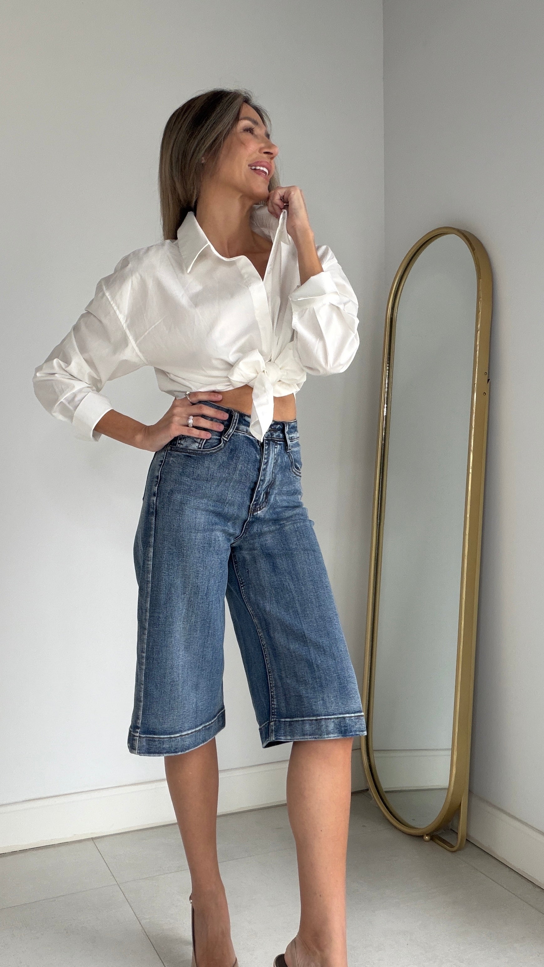 Bermudas vaqueras