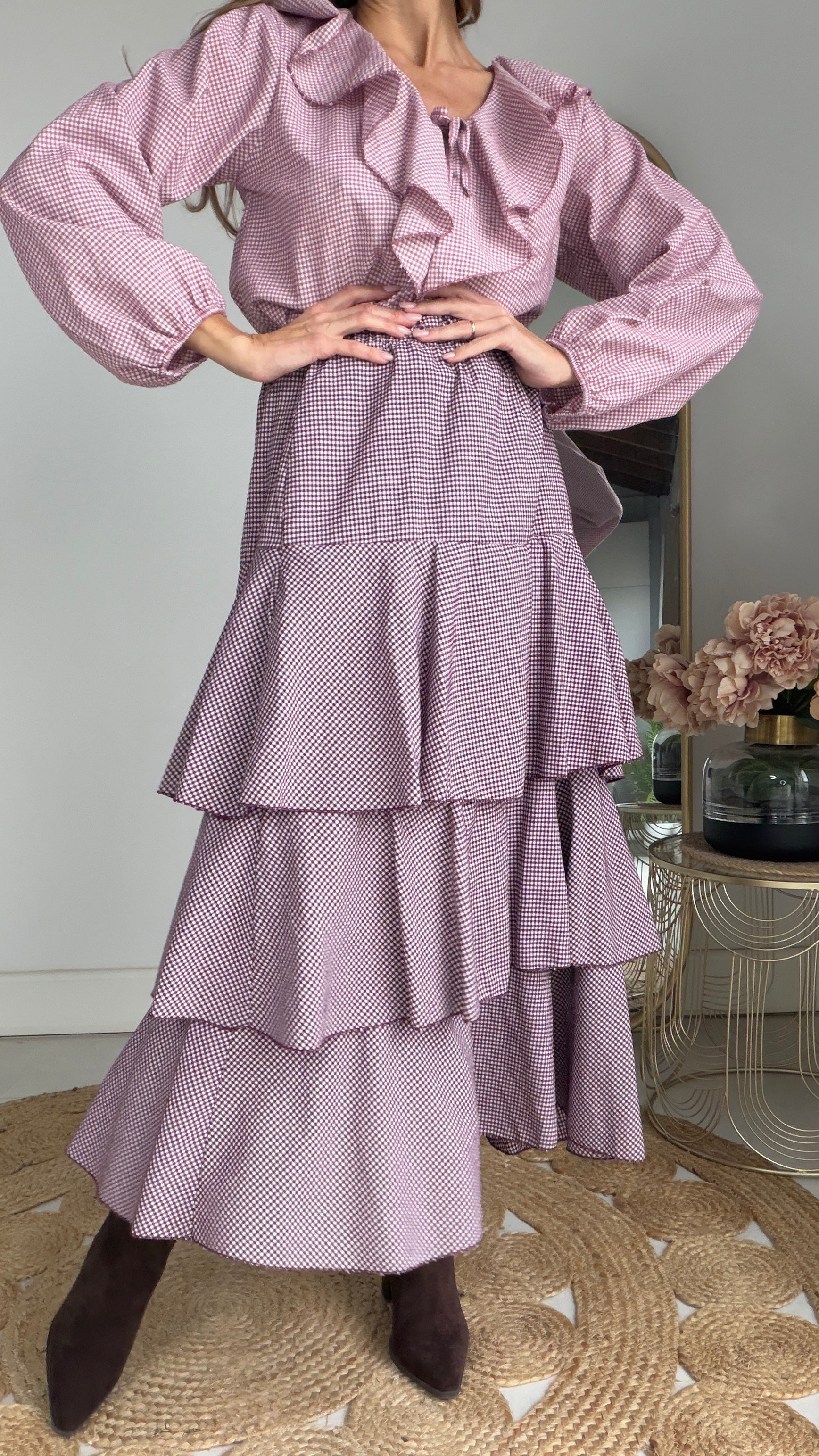 Falda Carmen cuadros