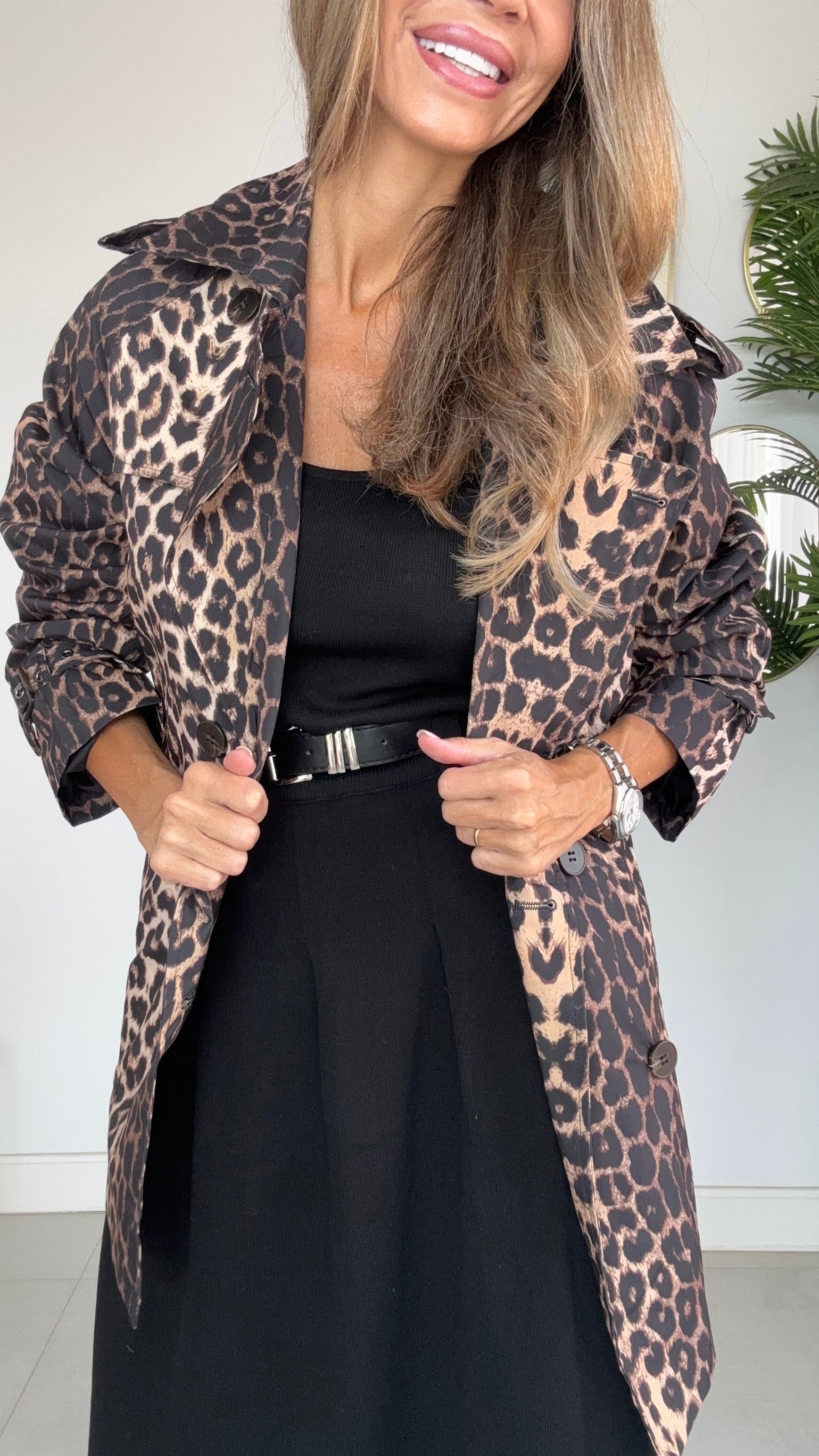 Gabardina  Impermeable Animal Print