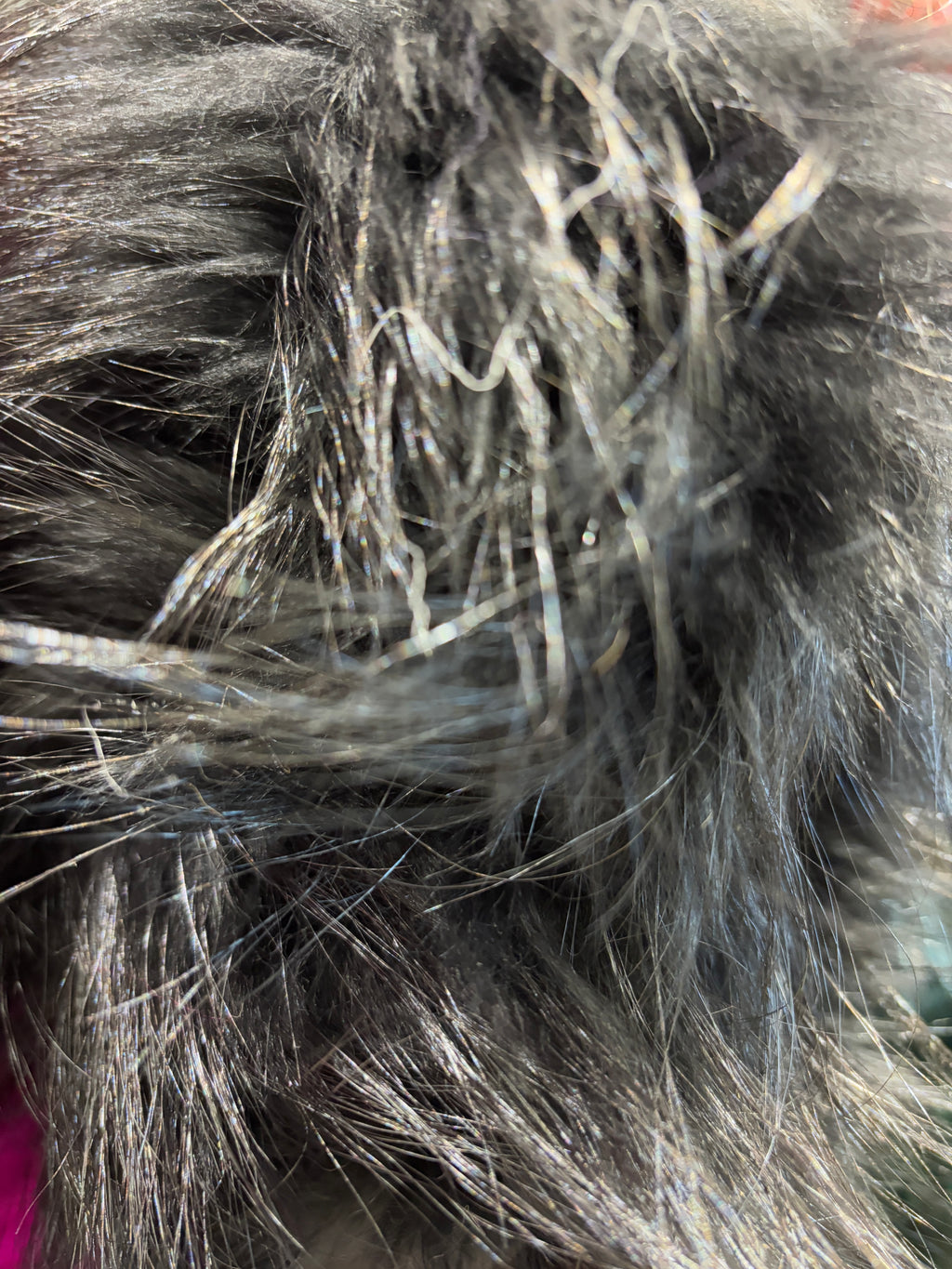 Cuello de pelo natural