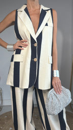 Set lino rayas
