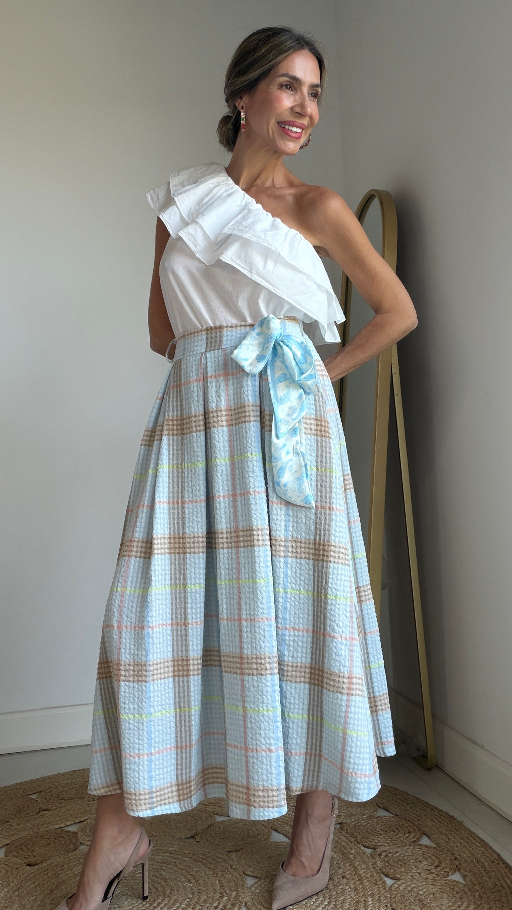 Falda Piqué