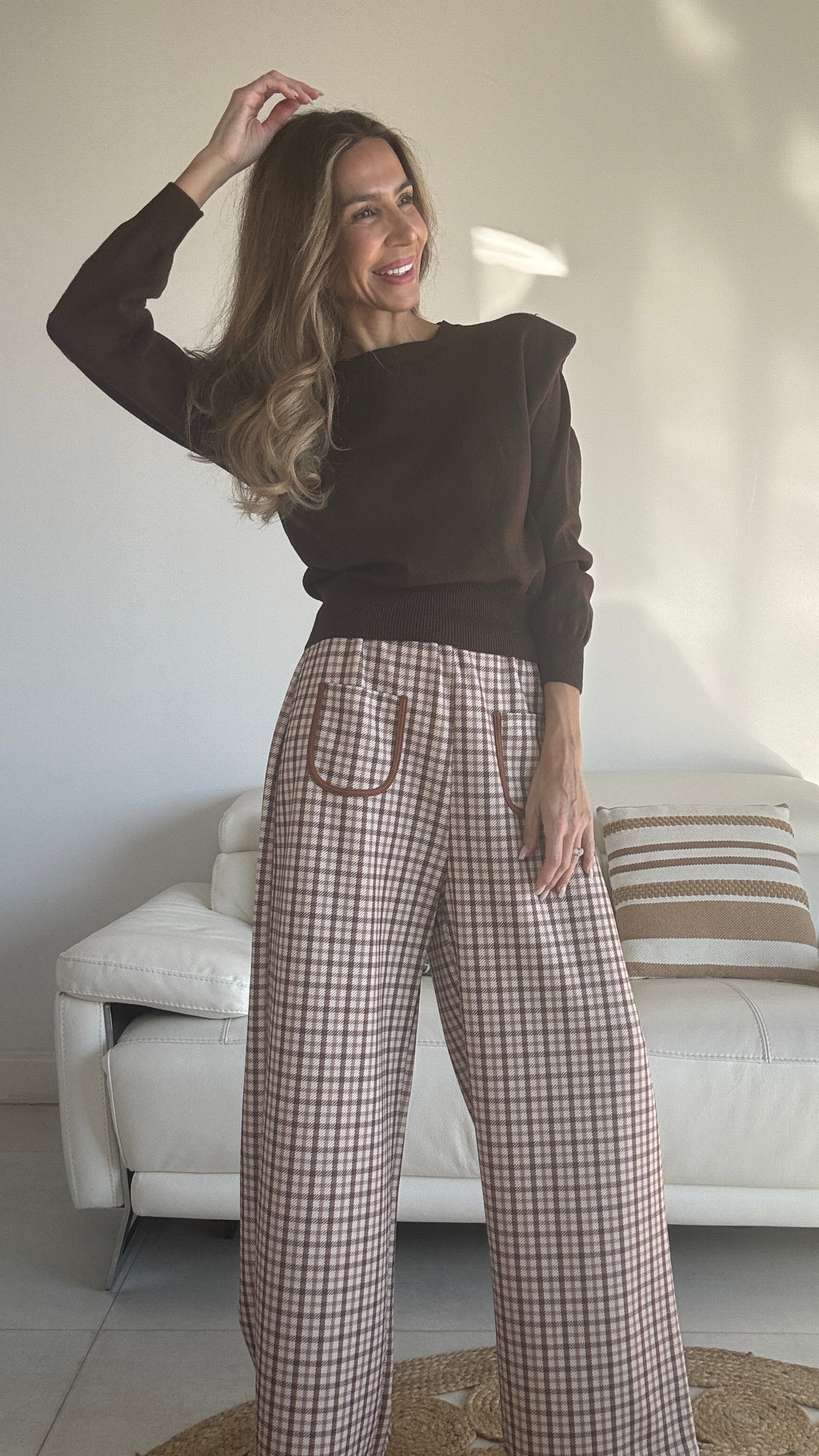 Pantalón cuadros Rodeo