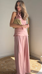 Pantalón sastre seda