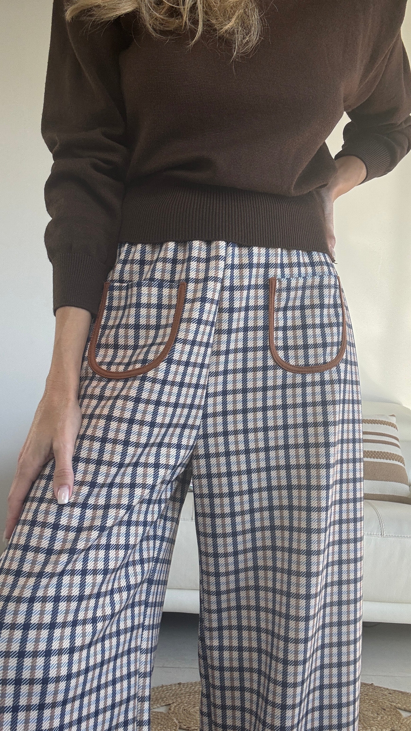 Pantalón cuadros Rodeo