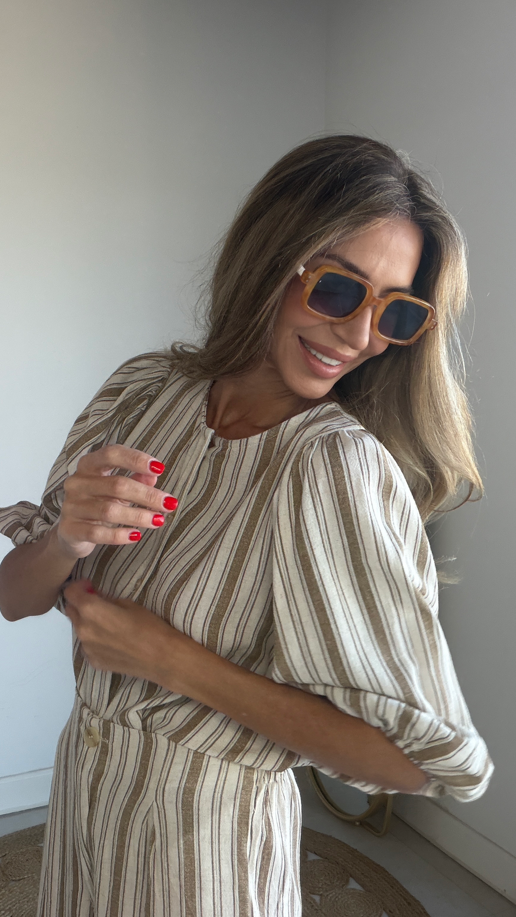 Gafas caramelo