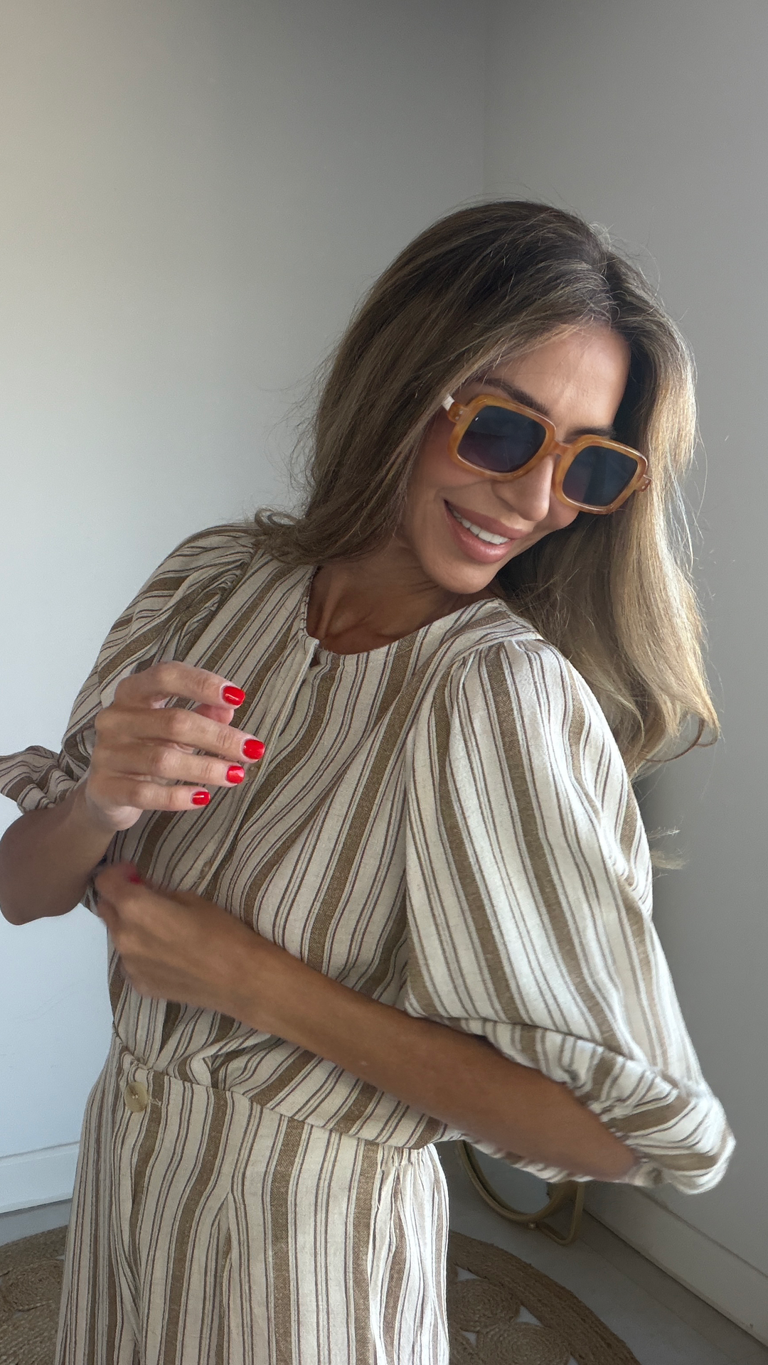 Gafas caramelo
