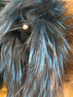 Cuello de pelo natural