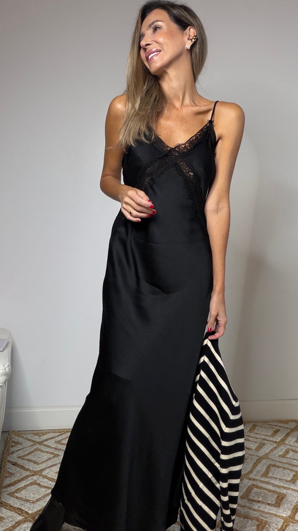 Vestido lencero Loru
