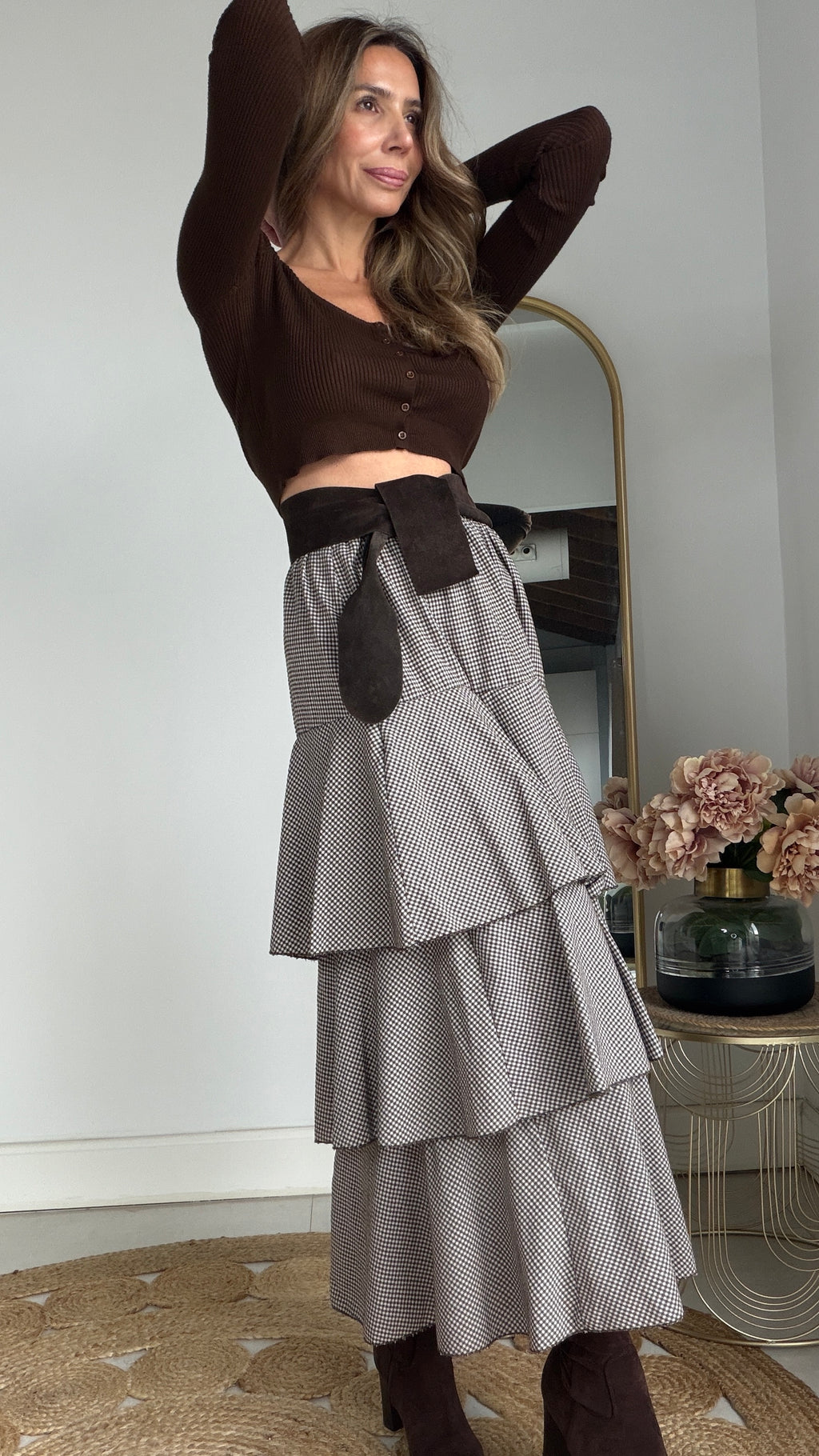 Falda Carmen cuadros