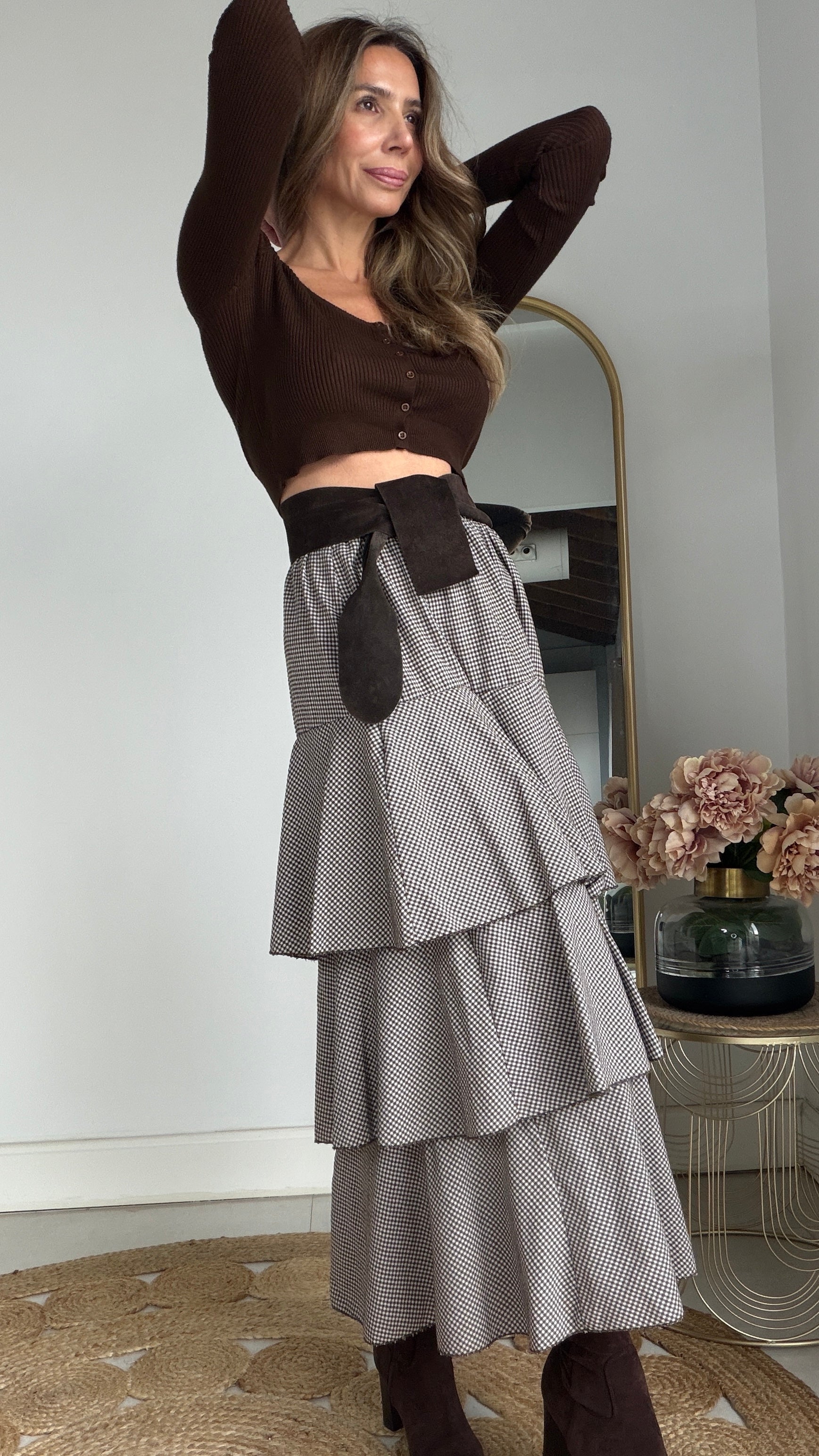 Falda Carmen cuadros