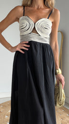 Vestido Boho Cuerdas