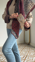 Calcetín paisley