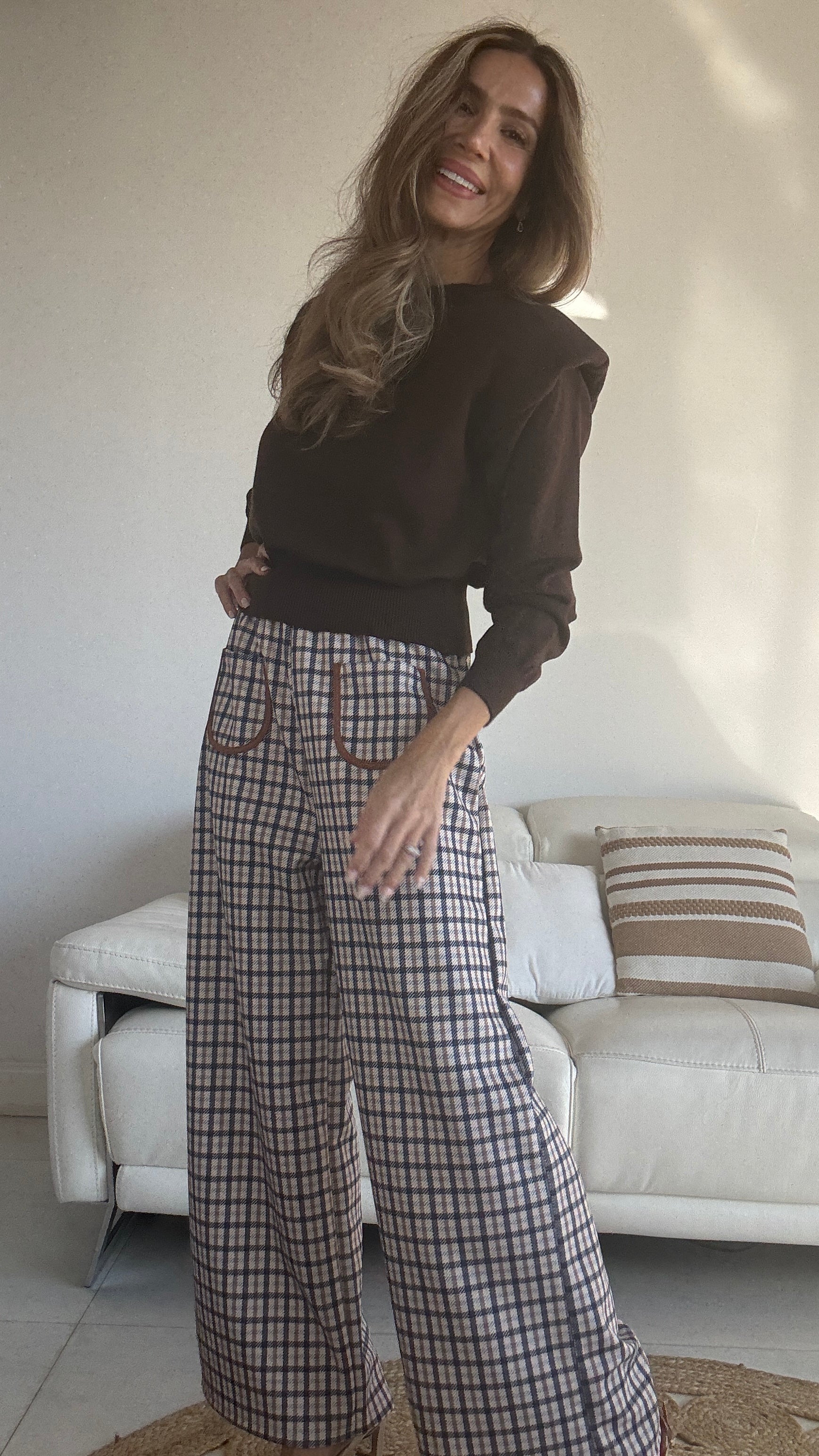 Pantalón cuadros Rodeo