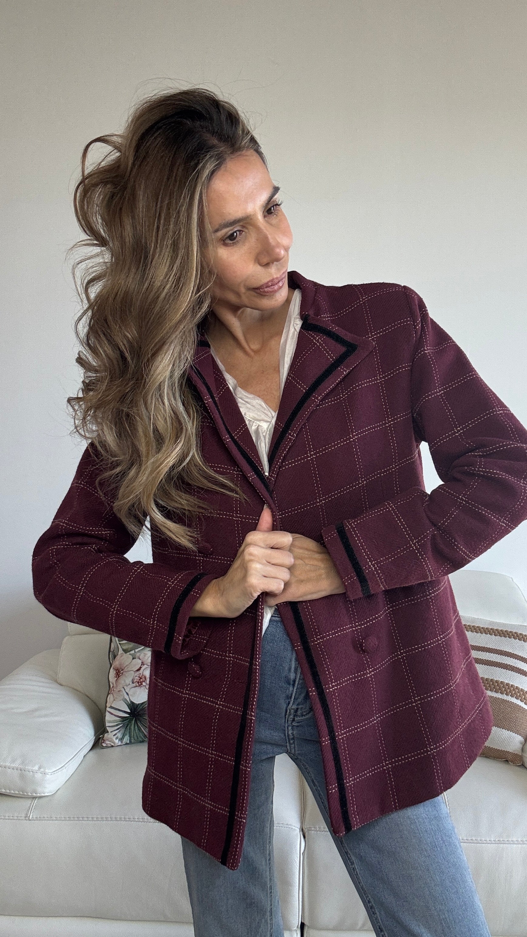 Chaqueta cruzada Jimena