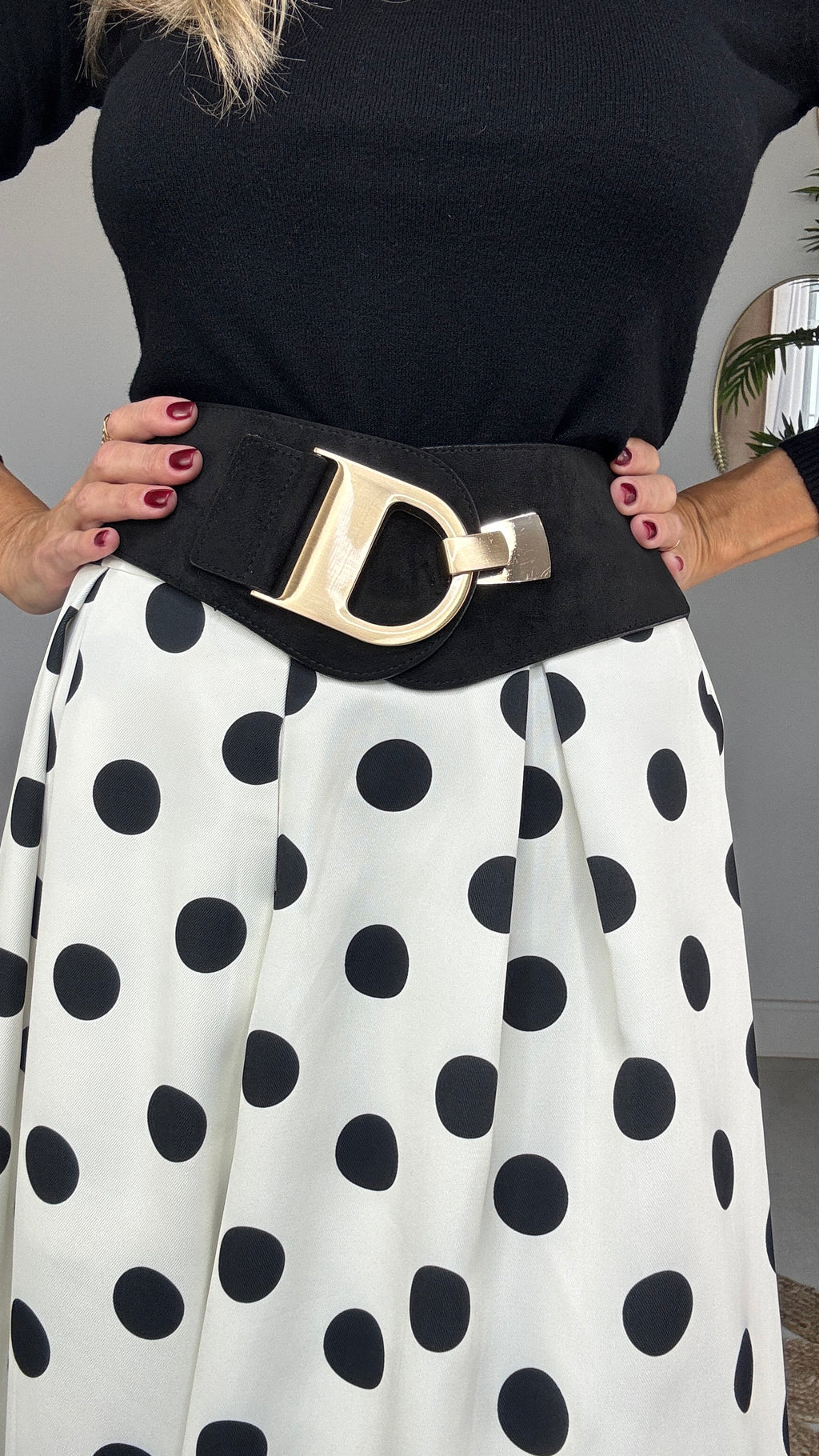 Cinturón fajín medio